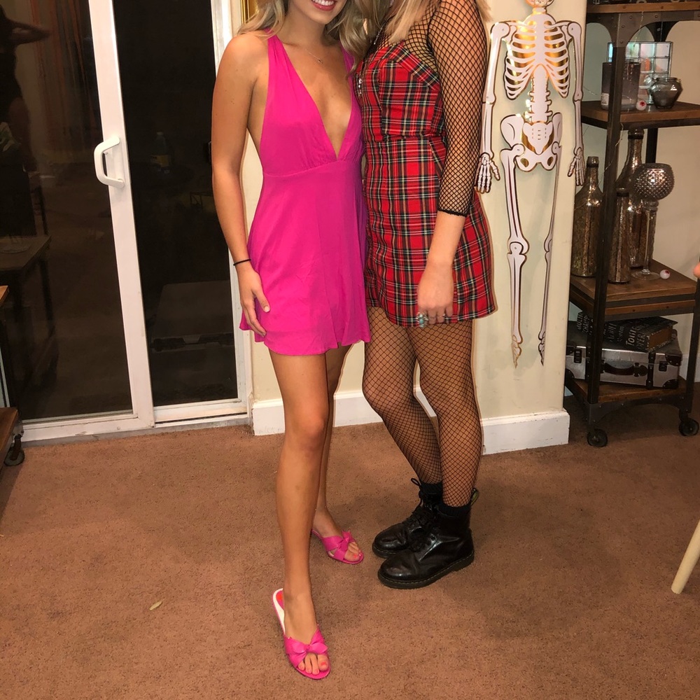 Pink dress